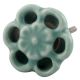 Sea Green Tiny Flower Ceramic Cabinet Knobs Online